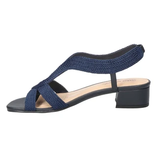 Thumbnail 4: Easy Street Easy Street Womens Festival Block Heel Sandals 