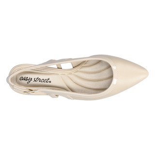 Thumbnail 7: Easy Street Easy Street Womens Glisten Slingback Pumps 