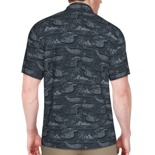 Thumbnail 4: PGA TOUR PGA TOUR Mens Freeform Golf Print Polo 