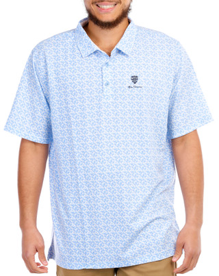 Thumbnail 2: Ben Sherman Ben Sherman Men's Geometric Print Short Sleeve Sport Polo 