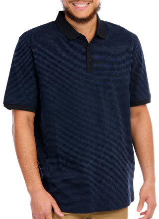 Thumbnail 6: Kenneth Cole Kenneth Cole Men's Short Sleeve Knit Polo Sweater 
