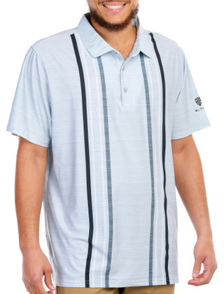 Thumbnail 6: Ben Sherman Ben Sherman Men's Stripe Print Short Sleeve Sport Polo 