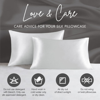 Thumbnail 36: Madison Park Mulberry Silk Single Pillowcase 