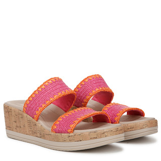 Thumbnail 1: LifeStride LifeStride Womens Resort Peep Toe Wedge Sandals 