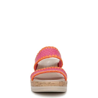 Thumbnail 5: LifeStride LifeStride Womens Resort Peep Toe Wedge Sandals 