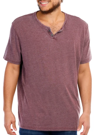 Thumbnail 3: Lucky Brand Lucky Brand Men's Short Sleeve Henley Top 