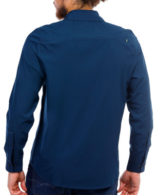 Thumbnail 4: Kenneth Cole Kenneth Cole Men's Solid Long Sleeve Buttoned Shirt 