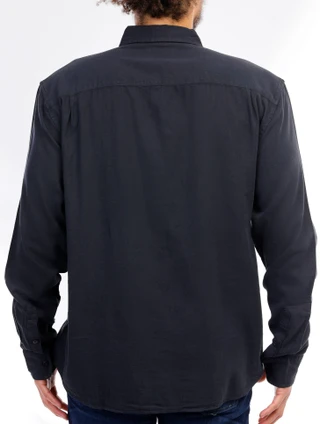 Thumbnail 2: Lucky Brand Lucky Brand Men's Solid Buttoned Long Sleeve Top 