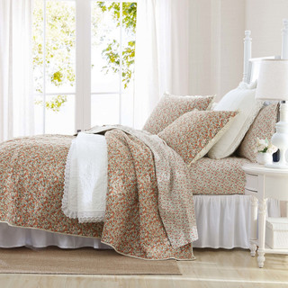 Thumbnail 16: Laura Ashley Laura Ashley Loveston Reversible Quilt Set 