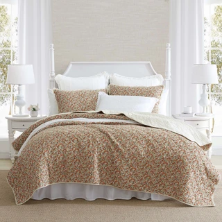 Thumbnail 4: Laura Ashley Laura Ashley Loveston Reversible Quilt Set 