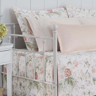 Thumbnail 6: Laura Ashley Laura Ashley Breezy 4 Pc Quilted Daybed Cover Set 