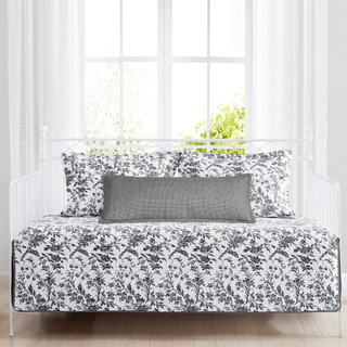 Thumbnail 4: Laura Ashley Laura Ashley Amberley 4 Pc Quilted Daybed Cover Set 