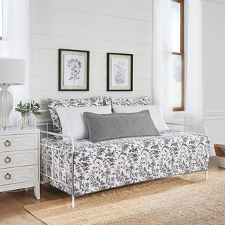 Thumbnail 2: Laura Ashley Laura Ashley Amberley 4 Pc Quilted Daybed Cover Set 
