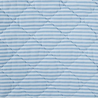 Thumbnail 4: Laura Ashley Laura Ashley Oxford Stripe Reversible Quilt Set 