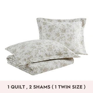 Thumbnail 32: Laura Ashley Laura Ashley Walled Garden Reversible Quilt Set 