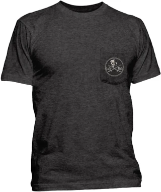 Thumbnail 2: Salt Life Salt Life Mens Skull and Poles Short Sleeve T-Shirt 