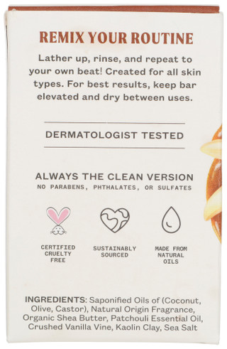 Thumbnail 6: JUKEBOX Jukebox Vanilla on Vinyl Natural Body Soap Bar 