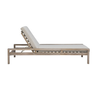 Thumbnail 8: Linon Linon Teagon Beige Natural Single Chaise Lounger 