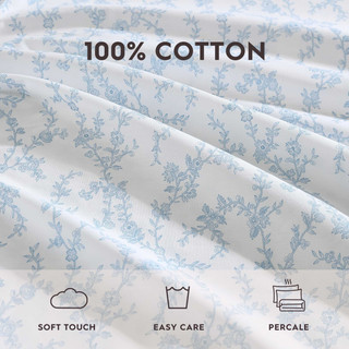 Thumbnail 10: Laura Ashley Laura Ashley 2 Pc. Victoria King Pillowcase Set 