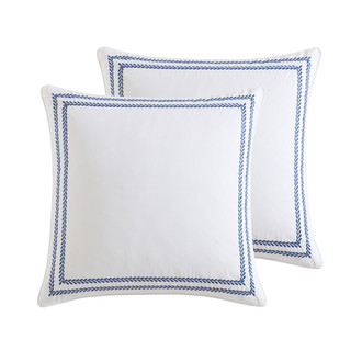 Thumbnail 2: Laura Ashley Laura Ashley 2 Pc. Stitched European Sham 