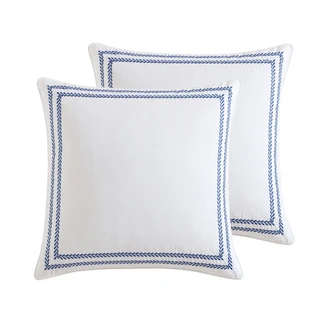 Thumbnail 1: Laura Ashley Laura Ashley 2 Pc. Stitched European Sham 