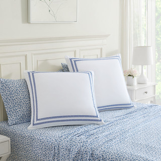 Thumbnail 8: Laura Ashley Laura Ashley 2 Pc. Stitched European Sham 