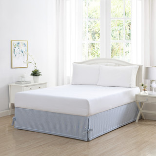 Thumbnail 1: Laura Ashley Laura Ashley Hedy Gingham Tailored Bed Skirt 