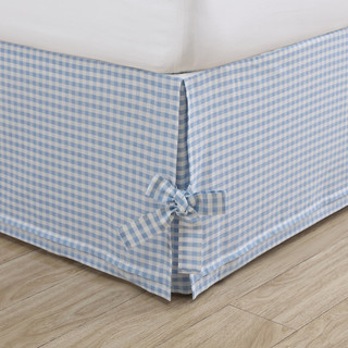 Thumbnail 2: Laura Ashley Laura Ashley Hedy Gingham Tailored Bed Skirt 