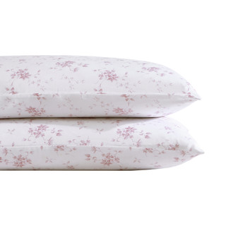 Thumbnail 2: Laura Ashley Laura Ashley 2 Pc. Garden Sateen Pillowcase Set 