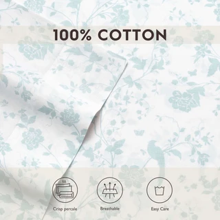 Thumbnail 8: Laura Ashley Laura Ashley 2 Pc. Garden Sateen Pillowcase Set 