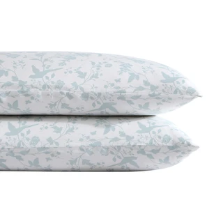 Thumbnail 2: Laura Ashley Laura Ashley 2 Pc. Garden Sateen Pillowcase Set 