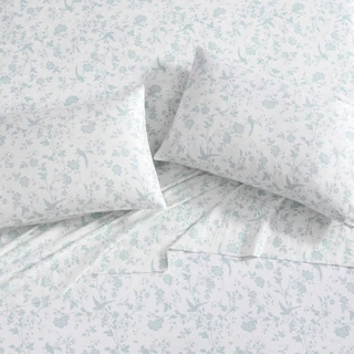 Thumbnail 6: Laura Ashley Laura Ashley 2 Pc. Garden Sateen Pillowcase Set 