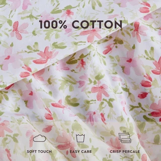 Thumbnail 28: Laura Ashley Laura Ashley 2 Pc. Norella Floral Pillowcase Set 