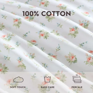 Thumbnail 10: Laura Ashley Laura Ashley 2 Pc. Roseford Standard Pillowcase Set 