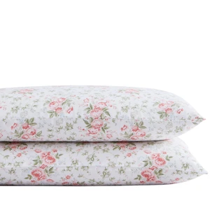 Thumbnail 4: Laura Ashley Laura Ashley 2 Pc. Lilian Sateen Pillowcase Set 