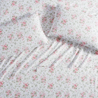 Thumbnail 2: Laura Ashley Laura Ashley 2 Pc. Lilian Sateen Pillowcase Set 