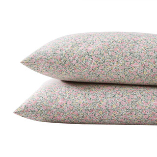 Thumbnail 4: Laura Ashley Laura Ashley 2 Pc. Loveston Floral Pillowcase Set 
