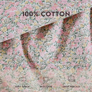 Thumbnail 28: Laura Ashley Laura Ashley 2 Pc. Loveston Floral Pillowcase Set 