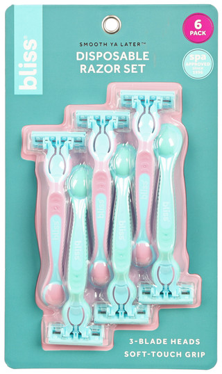 Thumbnail 2: Bliss Bliss 6-Pc. Disposable Razor Set 