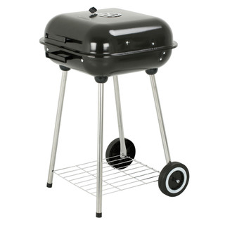 Thumbnail 8: MASTER COOK Master Cook 18 in. Square Porcelain Enameled Charcoal Grill 