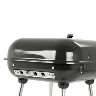 Thumbnail 16: MASTER COOK Master Cook 18 in. Square Porcelain Enameled Charcoal Grill 