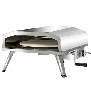 Thumbnail 6: BIG HORN Big Horn 16 in. Propane Pizza Oven With Rotating Stone 