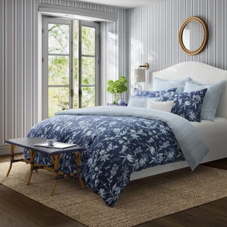 Thumbnail 8: Laura Ashley Laura Ashley Branch Toile Duvet Cover Set 