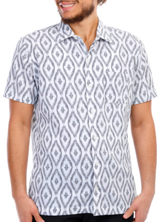 Thumbnail 8: Van Heusen Van Heusen Men's Print Short Sleeve Buttoned Shirt 