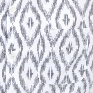 Thumbnail 4: Van Heusen Van Heusen Men's Print Short Sleeve Buttoned Shirt 