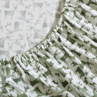 Thumbnail 20: Eddie Bauer Deer Camp Flannel Sheet Set 