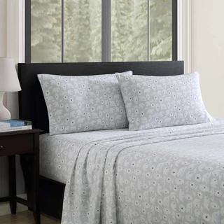 Thumbnail 4: Eddie Bauer Explorer Bears Flannel Sheet Set 