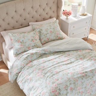 Thumbnail 32: Laura Ashley Laura Ashley Madelynn Floral Duvet Cover Set 