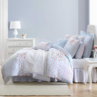 Thumbnail 16: Laura Ashley Laura Ashley Hope Patchwork Duvet Cover Set 