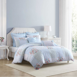 Thumbnail 8: Laura Ashley Laura Ashley Hope Patchwork Duvet Cover Set 
